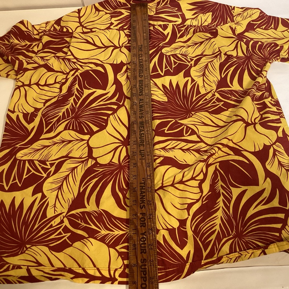 Vintage Aloha Republic Mens Hawaiian Shirt Size Large made in Hawaii - Picture 9 of 10